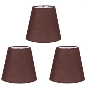 Luminárias de mesa abancos abaplas Shade Shades tons de cabeceira de cabeceira de parede piso de tecido de piso de tecido retrô candelabra teto pendurado decorativo moderno