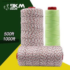 Kite Accessories 9KM High Strength Kite String 1.0mm~3.0mm Dacron Line 150m~300m for Control 1m~8m Large Kite Flying Backpack Cord Low Stretch Q231104