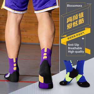 Sports Socks Professional Basketball Sport For Kids Men Outdoor Running Cycling Climbing Fast-drying Breathable Adult Non-Slip