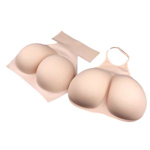 Catsuit Costumes Enhancement Sponge Chest Pad Cosplay Light Disguise Conjoined Breast Fake Huge Breast From