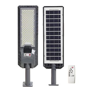 Tutto in uno integrato 300W 400W 500W 600W Lampione stradale a led solare Luce solare impermeabile per esterni per garage Giardino Terrazza