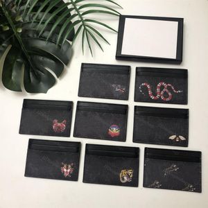 Kreditkortsinnehavare av högsta kvalitet 2021 Kvinnliga damer män mode plånböcker små plånböcker ID Holder Designer Designers Luxurys med Box242E