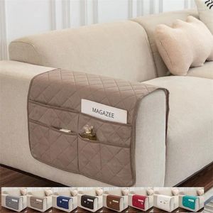 Stuhlhussen 1 STÜCK Sofa Armlehne Lagerung Abnehmbare Stretch Möbel Armschutz Einfarbig Waschbar Tragbare Tasche Wohnzimmer
