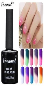 Wholevrenmol Temperatur Chameleon Nail Gel Polish Thermal Color Change UV Soak Off Lack Changing Lak9898383