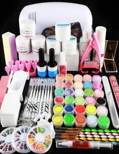 Akrilik Tırnak Tozu Set Sıvı Parıltılı Çiviler Jel Polonya Tırnak Dekorasyon Araçları Tırnak Kiti Profesyonel Set Manicure274W4771378