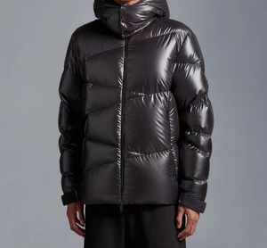 Designerska mens puffer kurtki kurtki wyrobione odznaka parkas zima mężczyźni zamykają płaszcze odzieży wierzchniej A8