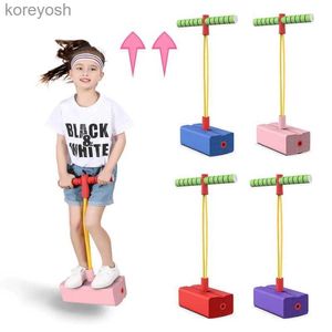 Küchen Spielen Essen Kinder Sportspiele Spielzeug Schaum Pogo Stick Jumper Indoor Outdoor Spaß Fitnessgeräte Verbessern Sie die Sprungkraft Sensorisches Spielzeug für Jungen Mädchen GeschenkL231104