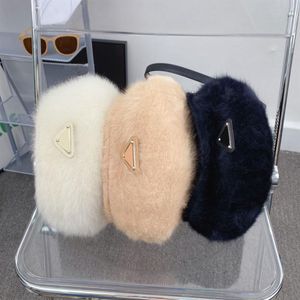 Women Designer Berets Mink Hair Warm Hat For Men Spring Winter Luxury Fashion Caps Gift Bonnet Hats Wedding Gift Withbox 22101001C283D