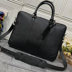 Fashion Laptop Bag Outdoor Functional Bag Classic Logo Design Leather 13 Inch Laptop Briefcase