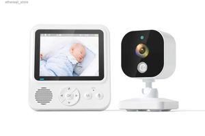 Bebek Monitörler 2.8 inç ekran 720p bebek monitör sıcaklığı ninni besleme Cry Tespit Bebek Bakıcısı Nanny Cam İnterkom Bebek Kamera Q231104