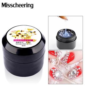 8 ml Professional Super Sticky UV Polish Glue Crystal Rhinestones Decorations Adhesives Gel Nail Lack Manicure Tools8502853