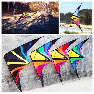 Kite Accessories Free shipping dual line stunt kites flying power kites factory adults kites line kitesurfing chemical door for kite flying Q231104