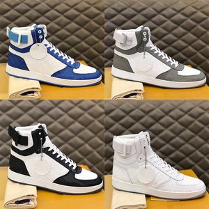 Designer Trainer Sneaker Virgil Casual Shoes Calfskin Leather Abloh Black White Green Red Blue Leather Overlays Platform outdoor Walking Low Sneakers Size 38-45