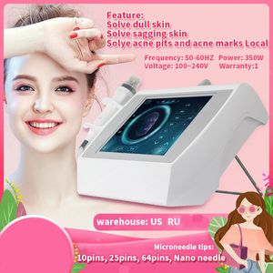 Home Beauty Instrument Professional New RF Fractional Micro-Needle Beauty Machine Anti-Akne Skin Lifting -Wrinkle Spa EquiPment