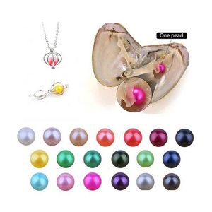 Hurtowa hurtowa naturalna perła 6-7 mm okrągła w s Akoya z biżuterią Colouf Pearls przez prezent biżuterię dostarczającą luźne koraliki dhowp