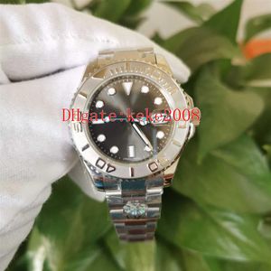 ARF 40mm 37mm 116622 Vattentäta män tittar på armbandsur Rostfritt stål 904L Sapphire Grey Dial ETA 3135 MEKANISKA AUTO296P