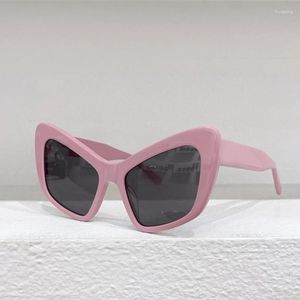 Sunglasses Butterfly Large Frame Women 0293S Fashion Personality Men's Glasses High Quality 5 Color Pink Black White Anti UV400