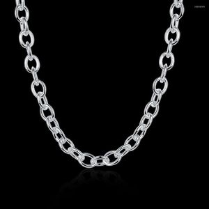 Chains Special Offer 925 Sterling Silver Necklace For Woman Men Fashion Charm 18 Inch Fine Chain Luxury Jewelry Lady Party Wdding Gift