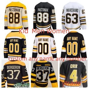 2023 2024 Özel Çocuk Hokey Forması David Pastrnak Patrice Bergeron Brad Marchand Pavel Zacha Hampus Lindholm Charlie McAvoy Jake Debrusk