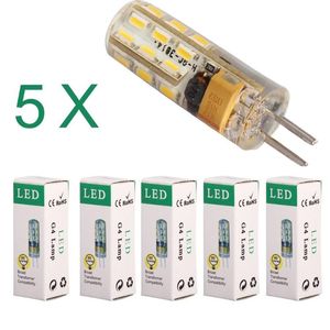 Bulbos PCs G4 1,5 W 3014 SMD 24 130 LM Warm Branco/Cold White Corn DC 12 V Lâmpada de LED de 360 ​​graus de Departamento