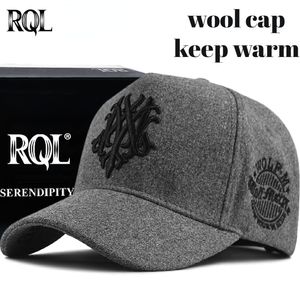 Boll Caps Baseball Cap stor huvud stor storlek för män Kvinnor Winter Hat Wool Keep Warm Windproof Cotton Trucker Hat Hip Hop Fashion 230403