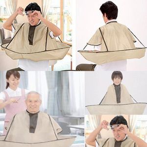 Cutting Cape 1pc Watertproof Adult Hair Cutting Cloak Foldbar Paraply Cape Salon Barber Home Frisör Cape Cover Tyg 230403