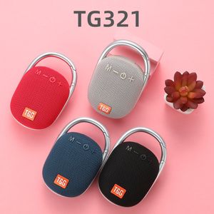 新しいTG321 BluetoothスピーカーポータブルミニTWSカプレットスモールオーディオクリエイティブLED Bluetoothオーディオ