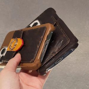 Designer-Crossbody-Retro-Kartenhalter-iPhone-Hüllen für iPhone 11 12 13 14 15 Plus Pro Max-Abdeckung mit Lanyard-Riemen-Geldbörsen-Telefonhülle