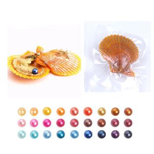 Perla all'ingrosso rossa Akoya 6-7mm Colori misti Perla rotonda acqua di mare per fai da te Collana Bracciale Orecchini Anello Gioielli Regalo Drop Delive Dhvca