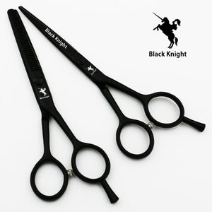 Hair Scissors 5.56 inch Professional Hairdressing scissors set CuttingThinning Barber shears High quality Personality Black and White styles 230403