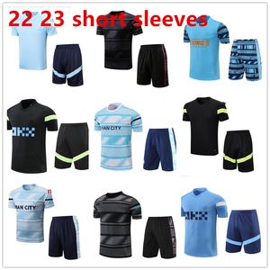 2023 nowe dresy HAALAND DE BRUYNE MANS CITIES GREALISH koszulka piłkarska bluza MAHREZ bluzy FODEN 22 23 top mundury piłkarskie strój treningowy z krótkim rękawem