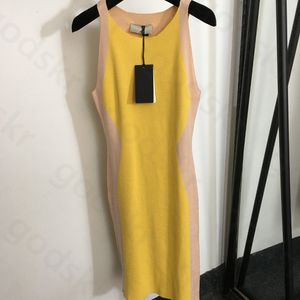 Vestidos de malha finos estiramento feminino designer clássico sem mangas saia festa clube senhoras hip elegante vestidos longos