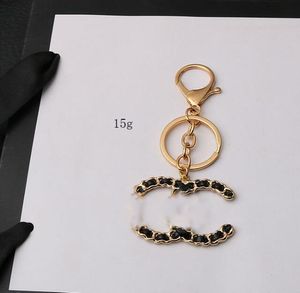 Designer New Womens Mens Creative Carchain Pingente de charme de charme para chaveiro Homem Men Women Metal Fashion Brand Chain Key Chain