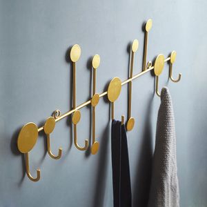 Hooks Rails Non Punched Key Hook Wall Mounted Clothing Jacket Rack Home Decoration Key Rack Wall Mounted Clothing Rack Organisation Tillbehör 230404