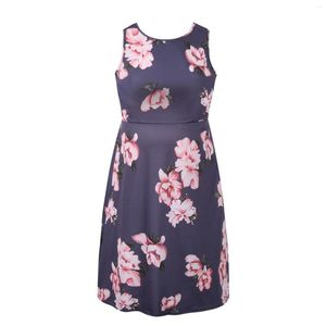 Casual Dresses Maternity Dress Polyester Round Neck Shopping Women