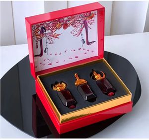 The LATEST STYLE Lady C-L perfume set 3pcs 9ml loubi series cologne fragrance SNAKE PRINCE love Falcon lucky beetle 3 in 1 box suit for gift fast ship