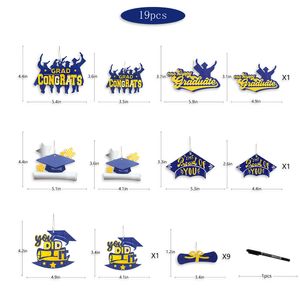 Christmas Decorations Navy Blue And Gold Graduations Ornaments Grad Congrats One Happy Graduate You Did It Im Proud Of Sign Wooden Tre Amvft