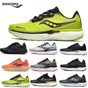 Saucony Triumph Victory 19 Casual Shoes Running Shoes Top Quality 2023 Ny Lightweight Stöttabsorption Fashion Högkvalitativ Sport Sport Shoess 36-44