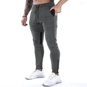 Pantaloni da uomo Uomo Cotone PALESTRA Taglie forti Running Pantaloni grigio scuro Streetwear Pantaloni sportivi casual Pantaloni sportivi da allenamento maschile
