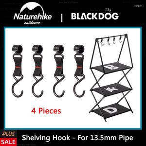Camp Furniture Naturehike-Blackdog Hook voor plank Multi-layer Outdoor Camping Accessorie Portable Storage Rack Aluminium Legering Hanging