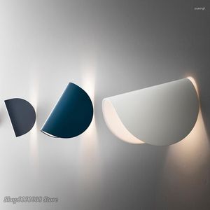 Wall Lamps Nordic Modern Creative Led Rotary Lamp Personality Bedroom Bedside Table Living Room Decorative Art Lighting Decor