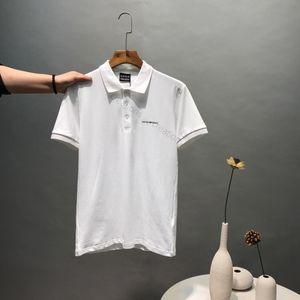 Herren-Poloshirts, Frauen, Golfhemden, Designer-Baumwoll-Polo-T-Shirts, 23ss, hochwertiger Briefdruck, EA-Luxusmarke, Kurzarm-Polohemden, Business-Freizeithemden