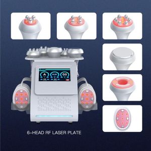 Factory sale 6 in 1 slimming 80K Cavitation EMS Belly Lase fat reduce Vacuum Ultrasonic Radio Frequency RF Massager Body Slimming Weight loss beauty machine