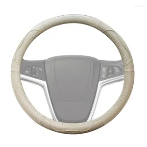 Steering Wheel Covers Leather Cover Universal Car Protector Non Slip Designed For 14 1/2 To 15inch 37 39cm