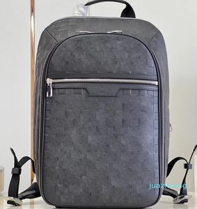men Backpack embossed Leather Designer Men Backpacks checkerboard pattern Luxury Satchels School Bag For Man Laptop Bags Luggage Travelling bag 994