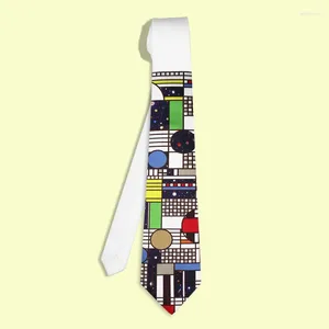 Bow Ties Fashion Men Male Man Unique England Fan Groom Party Ins Wind Dress Casual Tie Fun Printed Neck
