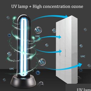 Ultraviolet Disinfection Lamp Germicidal Light 38W UV Quartz Sterilizer BB家庭用トラビオレットランプUVCドロップ配信ホームガーデンSu Dhlxi