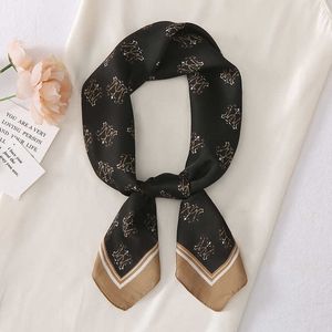 Саронги 21 Новый 70 -см имитация шелковой шарф in in inurepan и alk silk Scarf галстук украшения.