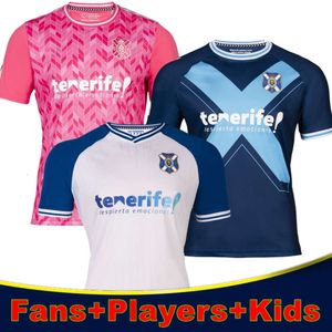 CD Teneriffa Fußballtrikots 23/24 GALLEGO ZORRILLA MO DAUDA BUNUEL ROMERO SIPCIC MARTINEZ Home Away 3. Fußballtrikot Uniformen