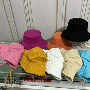 Boné designer de moda chapéu de balde masculino de luxo terno situação informal casquette multicolor tamanho ajustável jovem menino meninas cordão chapéu de praia preto PJ027 C23
